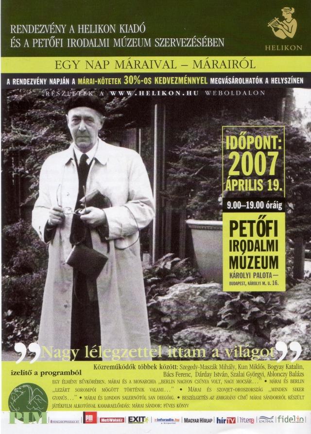 Márai > Márai napok