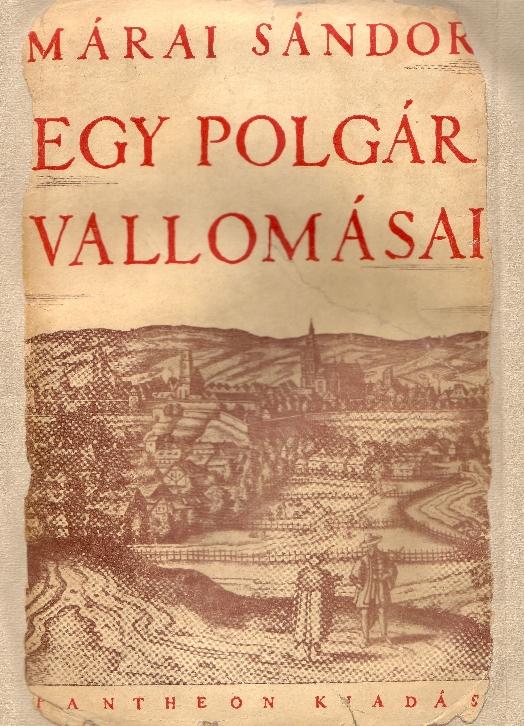 Egy polgár vallomásai, 1934