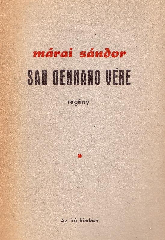 San Gennaro vére
