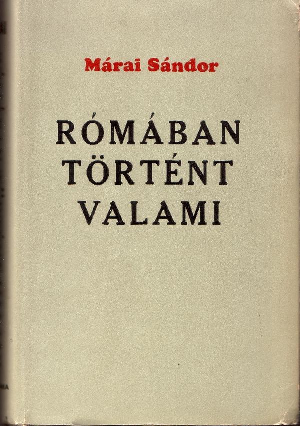 Rómában történt valami