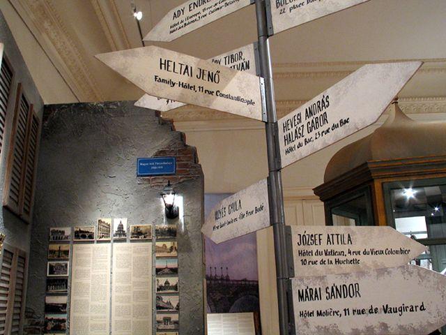 Emigráns > Irodalmi topográfia > Párizs > Kiállítás > 5