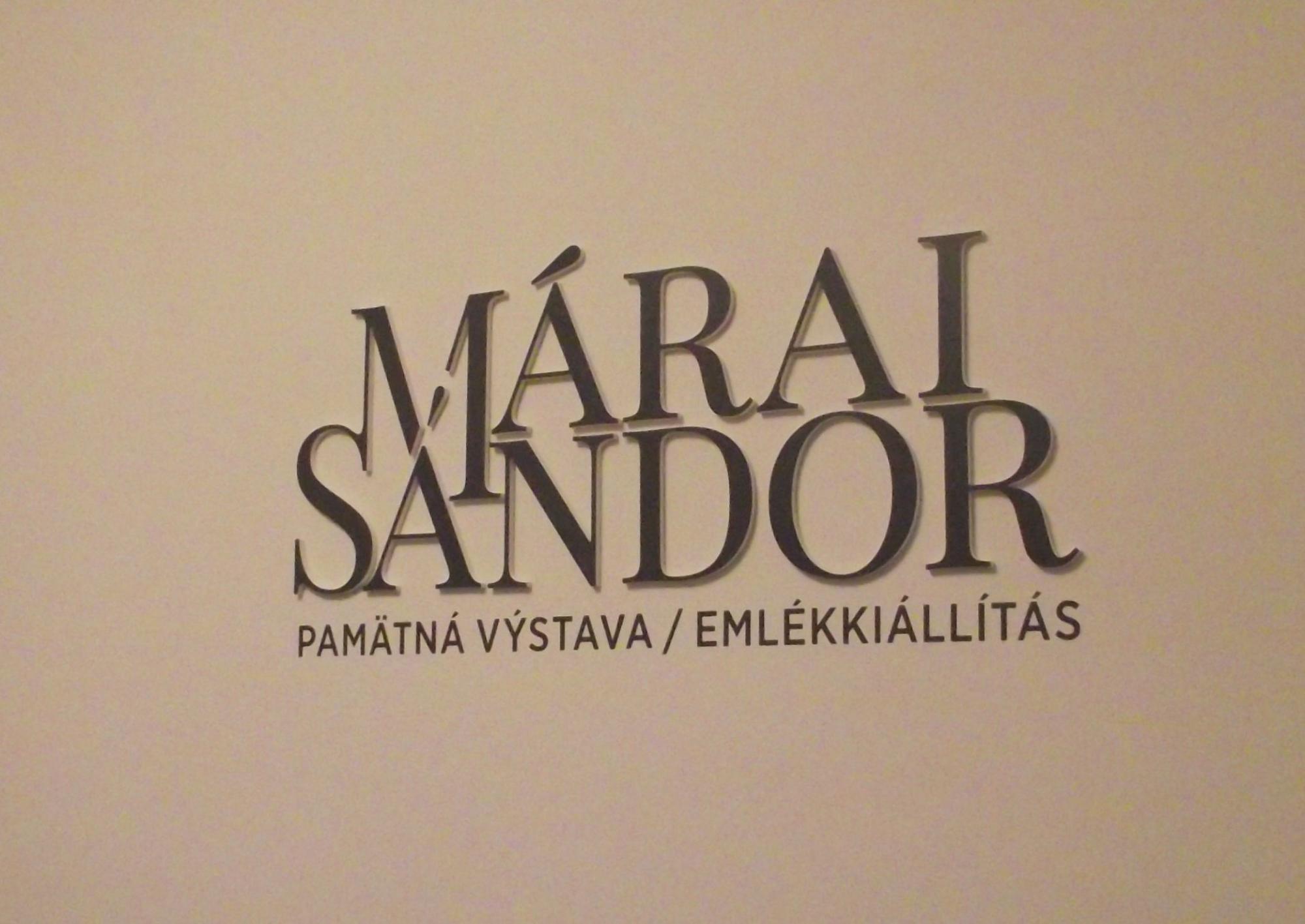 Új állandó Márai kiállítás Kassán